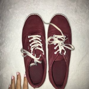 Well-Loves Authentic Style Burgundy Vans